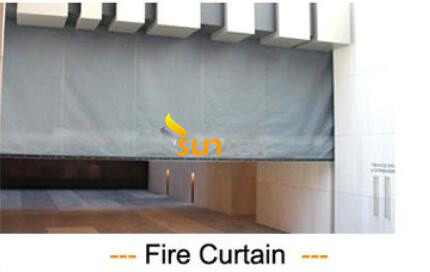 Grey Polyurethane Fiberglass Cloth Anti Heat Flame Retardant Silicone Coated Glass Fiber Cloth For Fireproof curtain