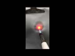 シリコーン コーティングされたグラスファイバー生地耐火性耐熱性 850g/m2 のデモを見る