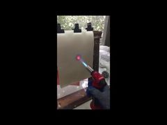 高温セラミックス 耐熱生地 低熱伝導率デモ