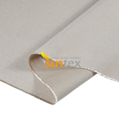 Fire Resistant Fireproof Fabric Roll Cloth PU Coated Fiberglass Fabric for Fire Blanket Material Blind Cutting Welding