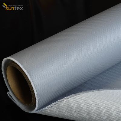 Double Sides Fireproof High Temperature Thermal Insulation Silicone Coated Fiberglass Cloth Fabric
