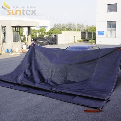 Suntex Flexible EV Car Fire Blanket for Lithium-Ion Battery Fire Control with Oxygen Deprivation