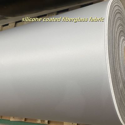 Silicone Coated Fiberglass Fabric Fireproof Heat Resistant Cloth
