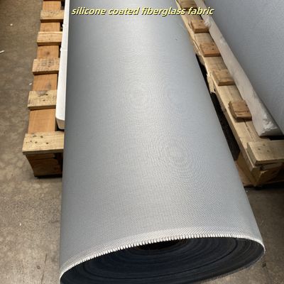 E-Glass Silicone Coated Fiberglass Fabric Fireproof Heat Resistant