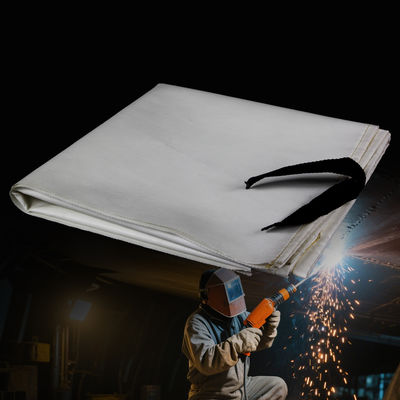 Fiberglass Welding Blanket Fireproof 550C Resistant Custom Sizes