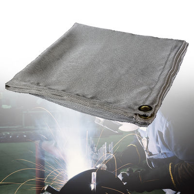 17 Oz 16 Mil Salmon Welding Blanket and Fire Blanket for Heat Insulation and Fire Resistance