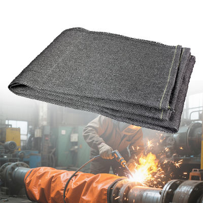 17 Oz 16 Mil 1000°F Heat Resistant Welding Blanket Fireproof Welding Curtain for Sparks and Slag Protection