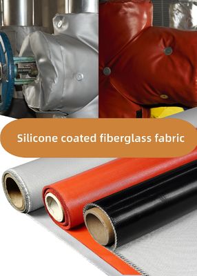 Silicone Rubber Coated Glass Fabric for Reusable Insulation Blankets & Pads