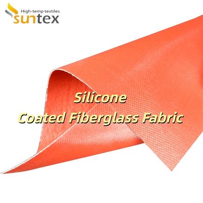 Fireproof Double Sided Silicone Coated Fiberglass Fabric with Sparks Resistance and Alkali Free Properties