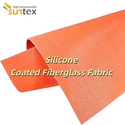 High Temperature Resistant Double Sided Silicone Coated Fiberglass Fabric for Fire Retardant Applications