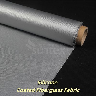 Weatherproof Flame Retardant Silicone Coated Fiberglass Fabric for Thermal Insulation and Welding Blankets