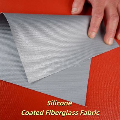 Corrosion Resistant Weatherproof Water Repellent Silicone Coated Fiberglass Fabric for Fire Blankets