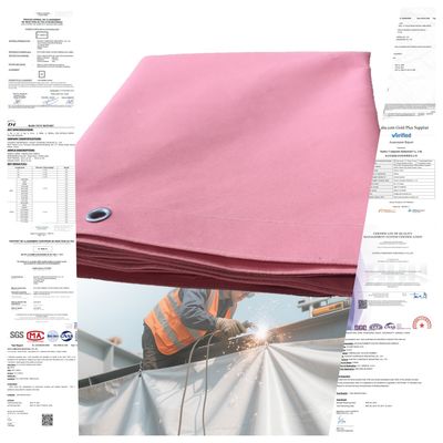 Suntex Fire Resistant Welding Blanket - 100% Fiberglass 550°C Heat Resistant for Shipbuilding & Construction