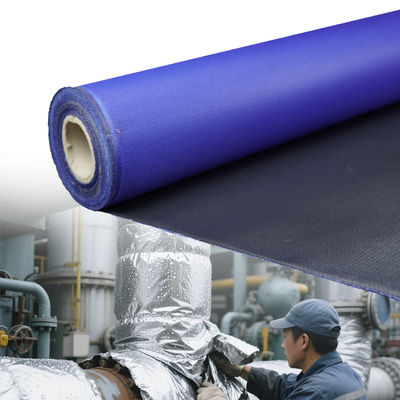Double Side Fireproof PU Coated Fiberglass Welding Blanket with 1800C Temperature Resistance and Multiple Width Options