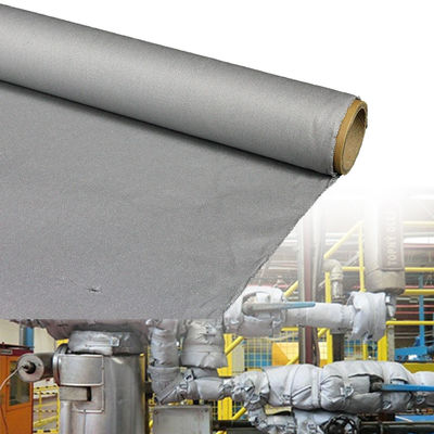 Multifunction High Silicone Coated Fiberglass Fabric with 50 m / 100 m Roll Length for Heat Resistant Applications