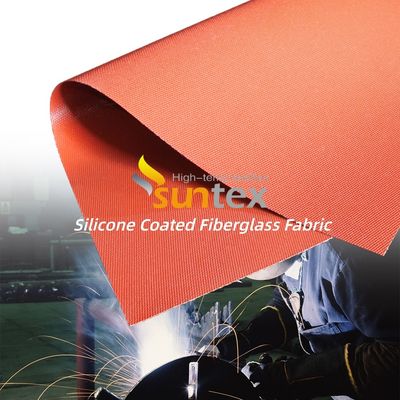 High Temperature Resistant Fireproof Anti-tear Silicone Coated Aramid Cloth Fabric for Industrial Applications