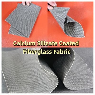 700C High Temperature Calcium Silicate Coated Fiberglass Fabric for Expansion Joint