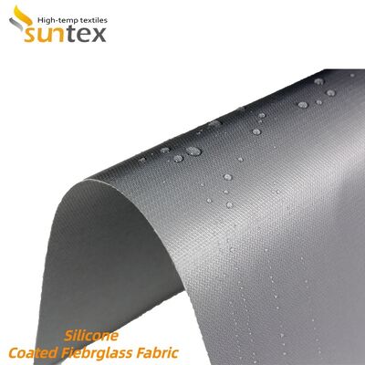 Fireproof High Strength Silicone Coated Fiberglass Fabric with Chemical Corrosion Resistance