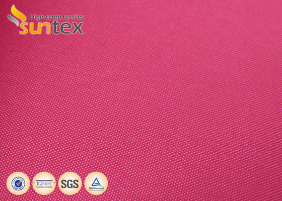 Fire Resistant Fiberglass Fabric with Acrylic Coating for 550 Degree C Temperature Resistance Self Extinguishing and Non Toxic Smoke Emission