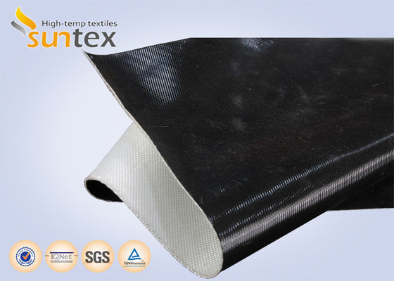 Silicone Coated Fiberglass Fabric Fireproof Heat Resistant 850g/m2