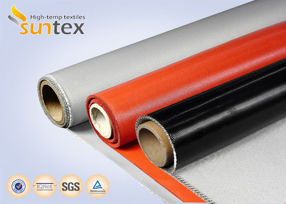 Silicone Coated Fiberglass Fabric Heat Resistant Fireproof Cloth