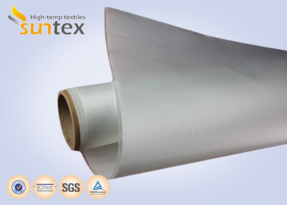 550 Degree C Temperature Resistance Acrylic Coated Fiberglass Fabric Easy to Sew and Cut Fire Resistant Fabric