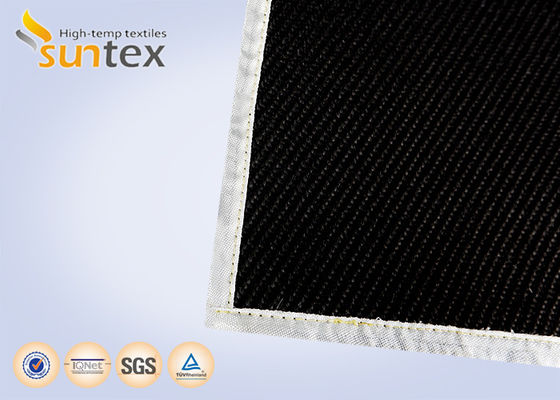 High Silica Fabric 96% SiO2 with 1200℃ Temperature Resistance and 18 oz/sqy Unit Weight for Extreme Heat Protection
