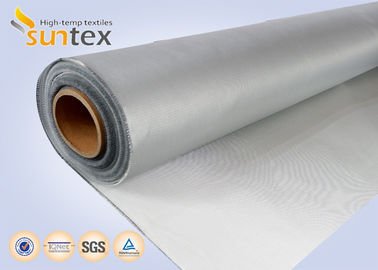 Double Sides Fiberglass Fabric Fireproof High Temperature Thermal Insulation Silicone Rubber Coated Fabric Cloth
