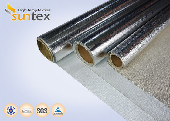 Thermal Insulating Aluminized Glass Cloth – Fire Retardant for Steam Pipelines & Fire Suits