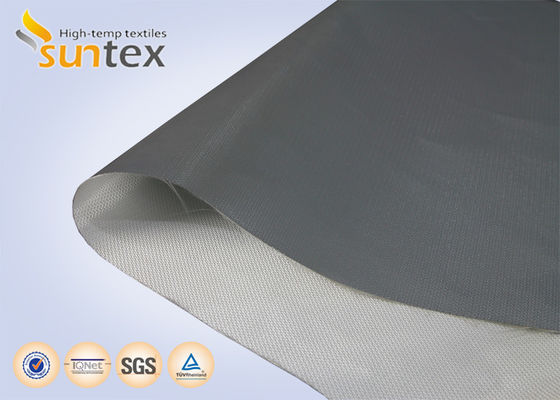 Cold & Heat Resistant Silicone Coated Glass Fiber Fabric | 0.4mm