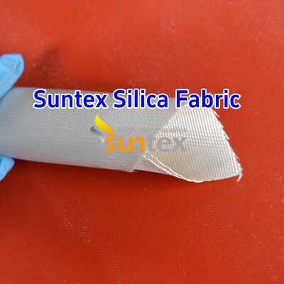 Suntex Silica Fabric High Temperature Resistant Fireproof Cloth For Welding Blanket Furnace Aerospace Insulation