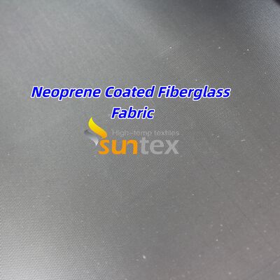 High Temperature Resistance Neoprene Coated Fiberglass Fabric for Chemical Resistant Flame Retardant Fire Blanket