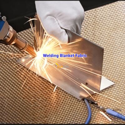 High Temperature Resistant Acrylic Coated Fiberglass Welding Blanket with Customizable Sizes