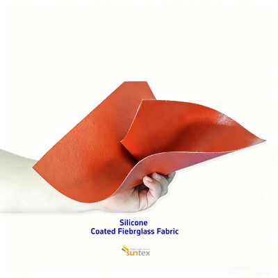 High Strength Silicone Coated Fiberglass Fabric with High Temperature Resistance Fireproof and Anti-tear Properties