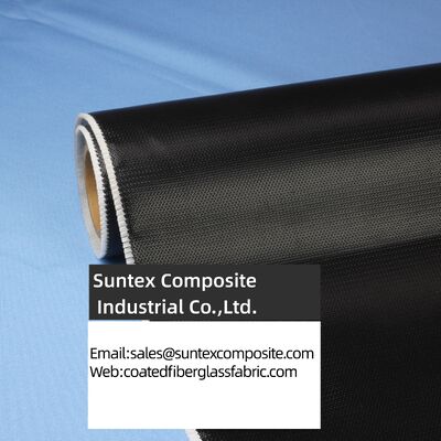 Fireproof High Temperature Resistance Silicone Coated Fiberglass Fabric with 4H Satin Weave for Welding Blankets & Fire Curtains