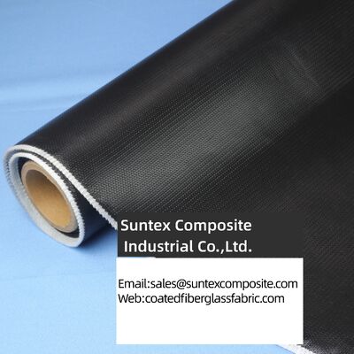 Heat Resistant Flame Retardant High Temperature Resistance Silicone Coated Fiberglass Fabric for Fireproof Applications