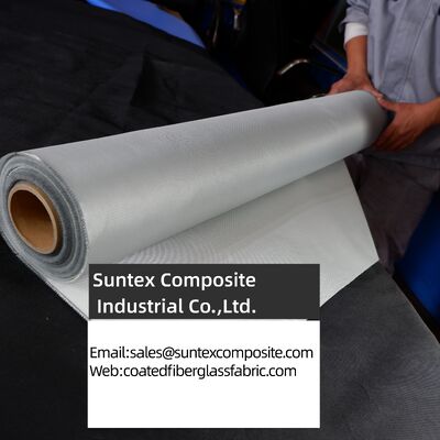 High Temperature Protection and Fire Resistance Silicone Coated Fiberglass Fabric with 4H Satin Weave