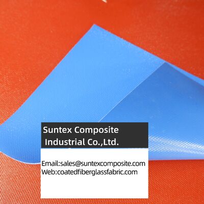 Fire Prevention High Temperature Resistance Silicone Coated Fiberglass Fabric with Corrosion Resistance