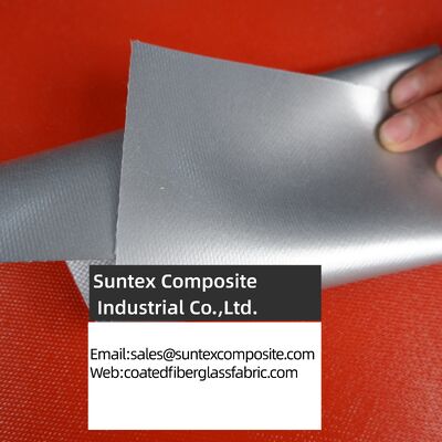 High Temperature Resistant Fireproof Anti-tear Silicone Coated Fiberglass Fabric for Industrial Applications