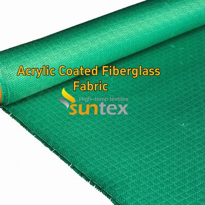 Red 550 Degree C Acrylic Coated Fiberglass Fabric for Welding Blankets - Easy to Sew and Cut