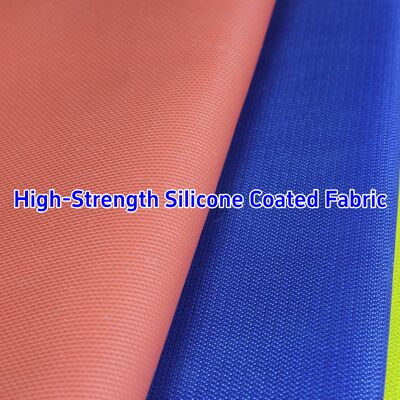 High Temperature Resistance Fireproof Silicone Coated Fiberglass Fabric with 590 g/sqm Weight for Heat Resistant Insulation