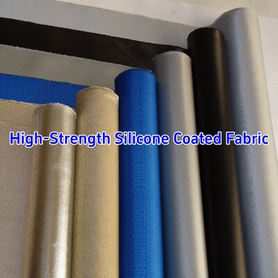High Temperature Resistance Fireproof Silicone Coated Fiberglass Fabric with 590 g/sqm Weight for Heat Resistant Insulation