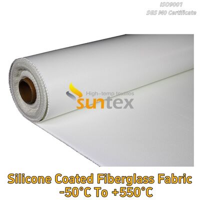 High Temperature Silicone Rubber Coated Fiberglass Sheet/Fabric/Cloth