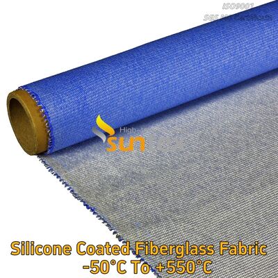 High Temperature Silicone Rubber Coated Fiberglass Sheet/Fabric/Cloth