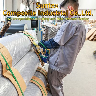 High Temperature Fireproof High Silica 1000 c Glass Fiber Fiberglass Cloth for Thermal Insulation Jacket