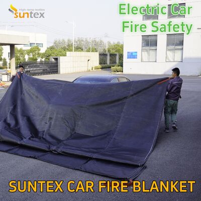 New Energy Electric Car Charging Station Fire Blanket Firefighting Vehicle Fiberglass 
