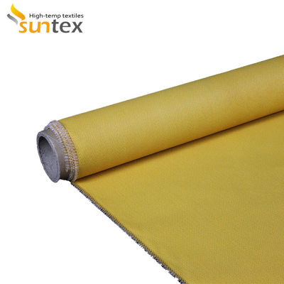 Heavy Duty Alkali Free Silicone Coated Fiberglass Fabric with 0.3 mm Thickness and 400 g/sqm Weight for Fire Retardant and Thermal Insulation