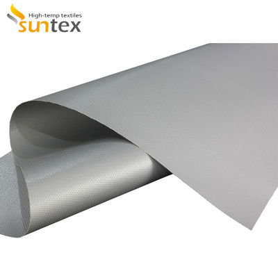 Silicone Coated Fiberglass Fabric Fireproof Heat Resistant 850g/m2