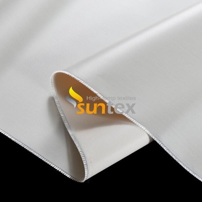 Fire Resistant Fireproof Fabric Roll Cloth PU Coated Fiberglass Fabric for Fire Blanket Material Blind Cutting Welding