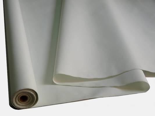 Fire Resistant PU Coated Fiberglass Fabric 460gsqm Thermal Insulation